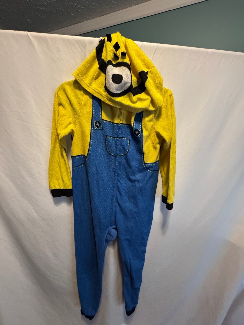 Illumination Minions Rise of Gru Kids Fleece Onesie Halloween Costume Pajamas